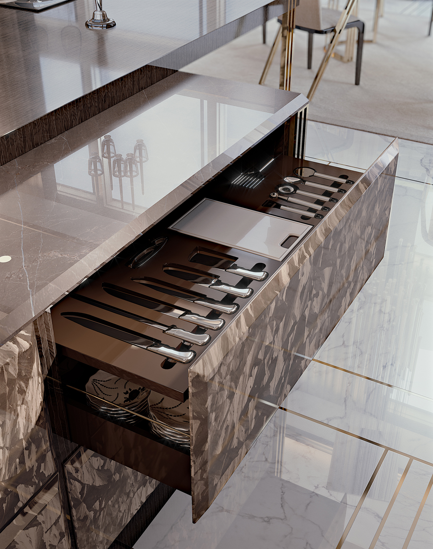 BizzottoItalia-luxury-new-classic-equipped-tailor-made-thai-wood-kitchen-infinity-made-in-italy-Salone-del-Mobile-Milan