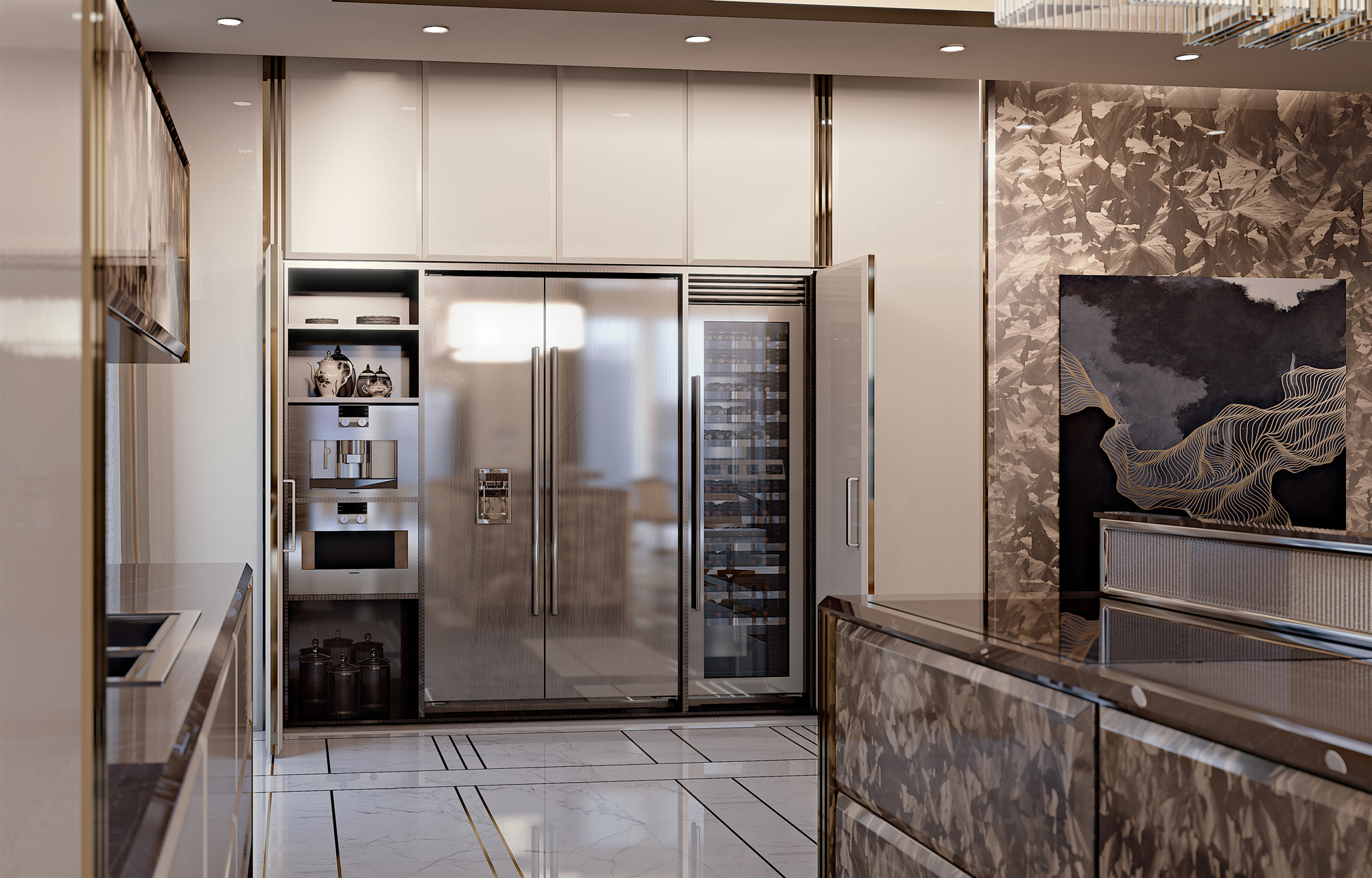 BizzottoItalia-luxury-new-classic-tailor-made-boiserie-kitchen-infinity-made-in-italy-Salone-del-Mobile-Milan