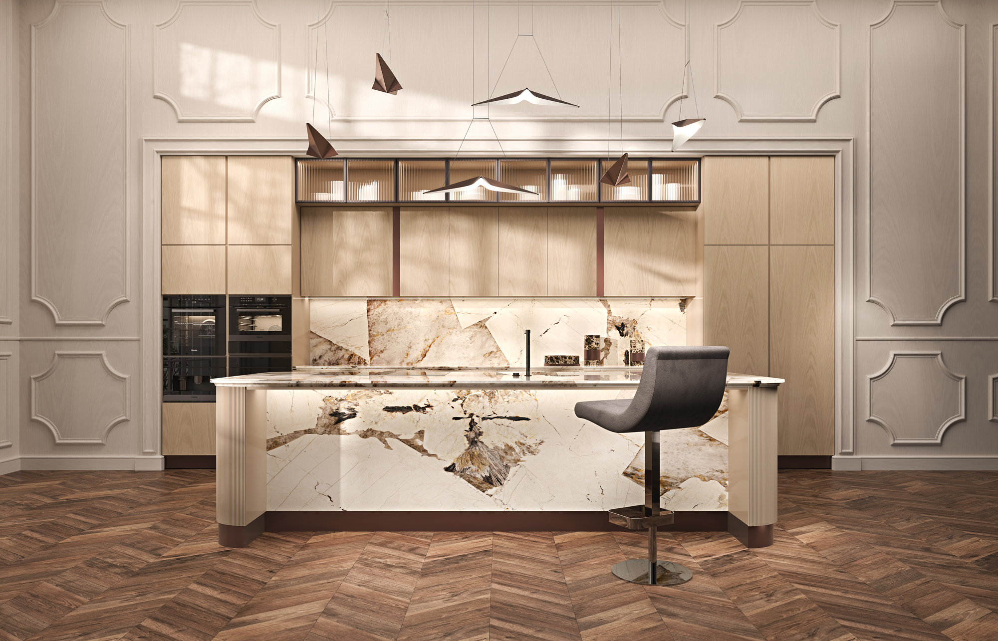 BizzottoItalia-luxury-bespoke-project-Umami-kitchen-imarble-island-patagonia-made-in-Italy-Salone-del-Mobile