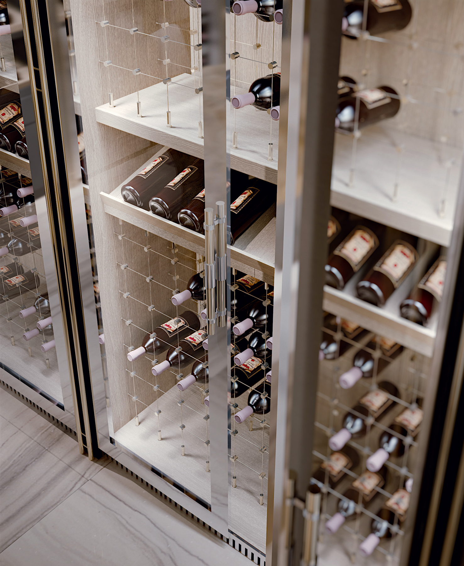 BizzottoItalia-luxury-exclusive-tailor-made-natural-wood-refrigerated-cellars-for-storing-wines-wine-room-made-in-italy-Salone-del-Mobile-Milan