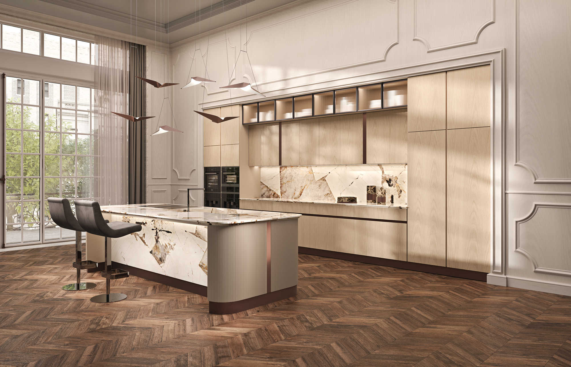 BizzottoItalia-new-classic-high-end-bespoke-Umami-kitchen-oak-wood-umami-made-in-Italy